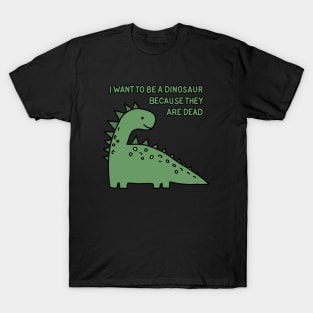 Dinosaur drawing T-Shirt